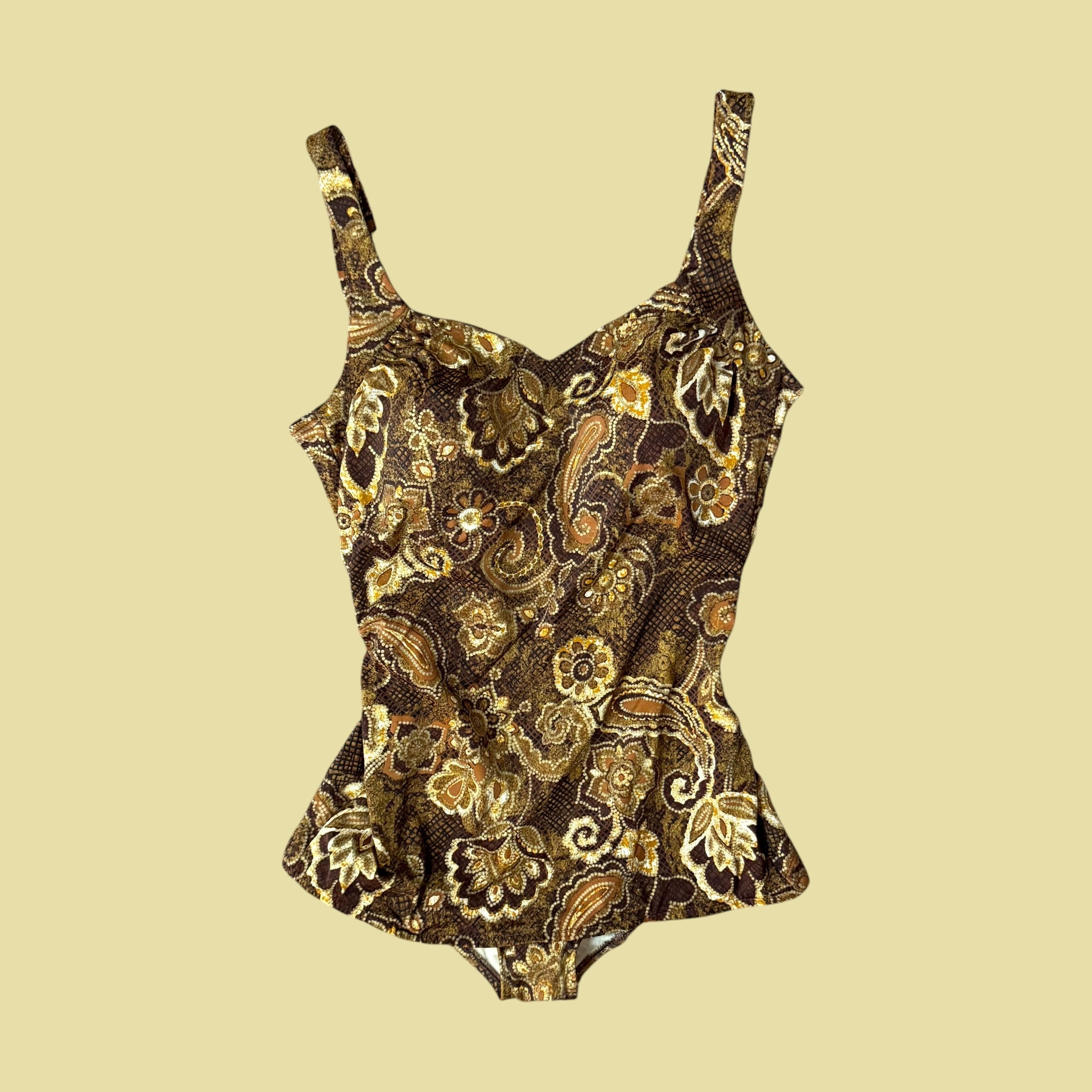 ⭐︎Ponpon PAISLEY LOOSE ONE PIECE Paisley One Piece | SaltyBeach