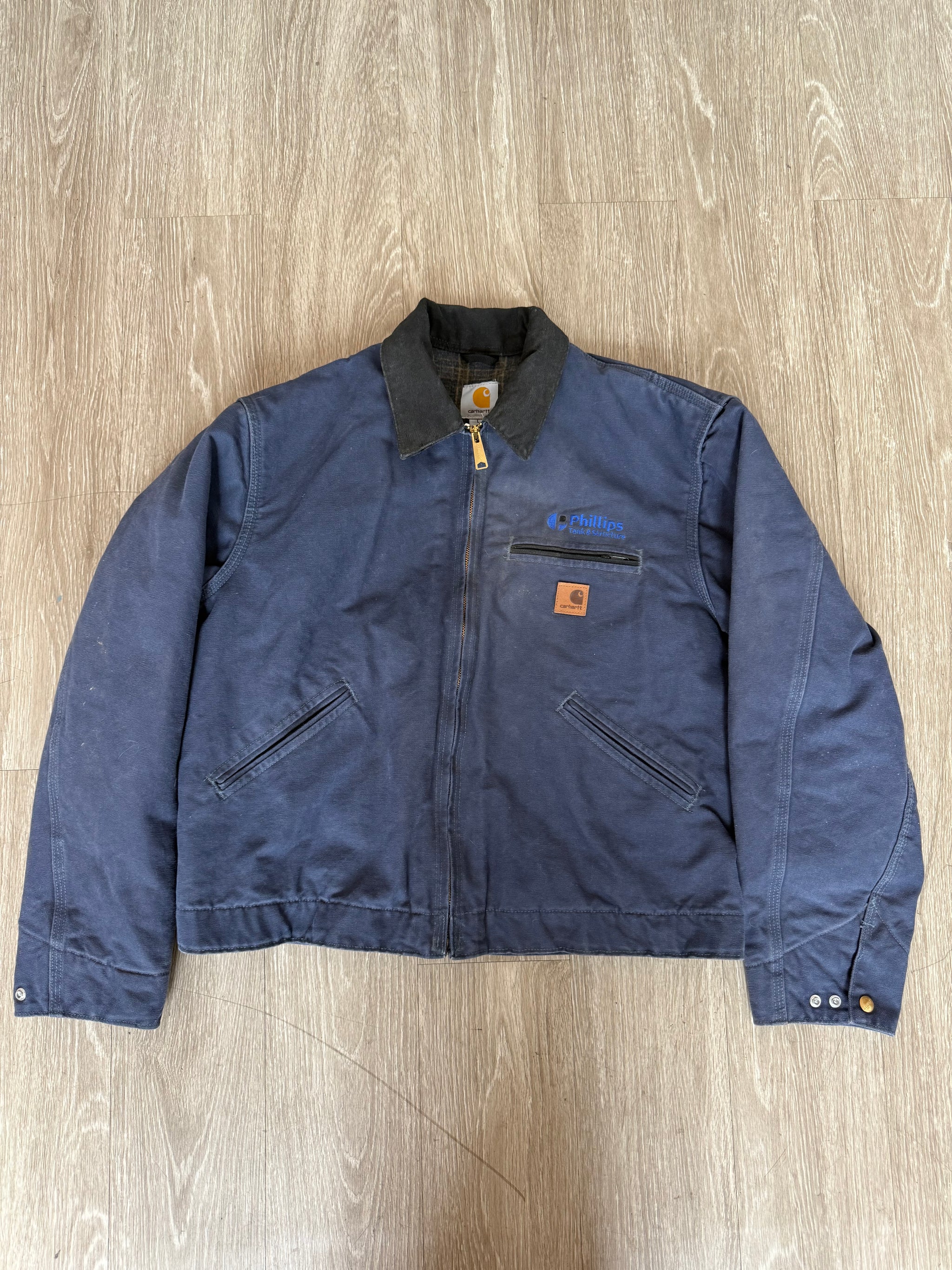 Carhartt ジャケット・アウター Detroit Excess Urban | Rinsed Blue - Jacket Detroit OG WIP Carhartt XL Blue Jacket ジャケット・アウター