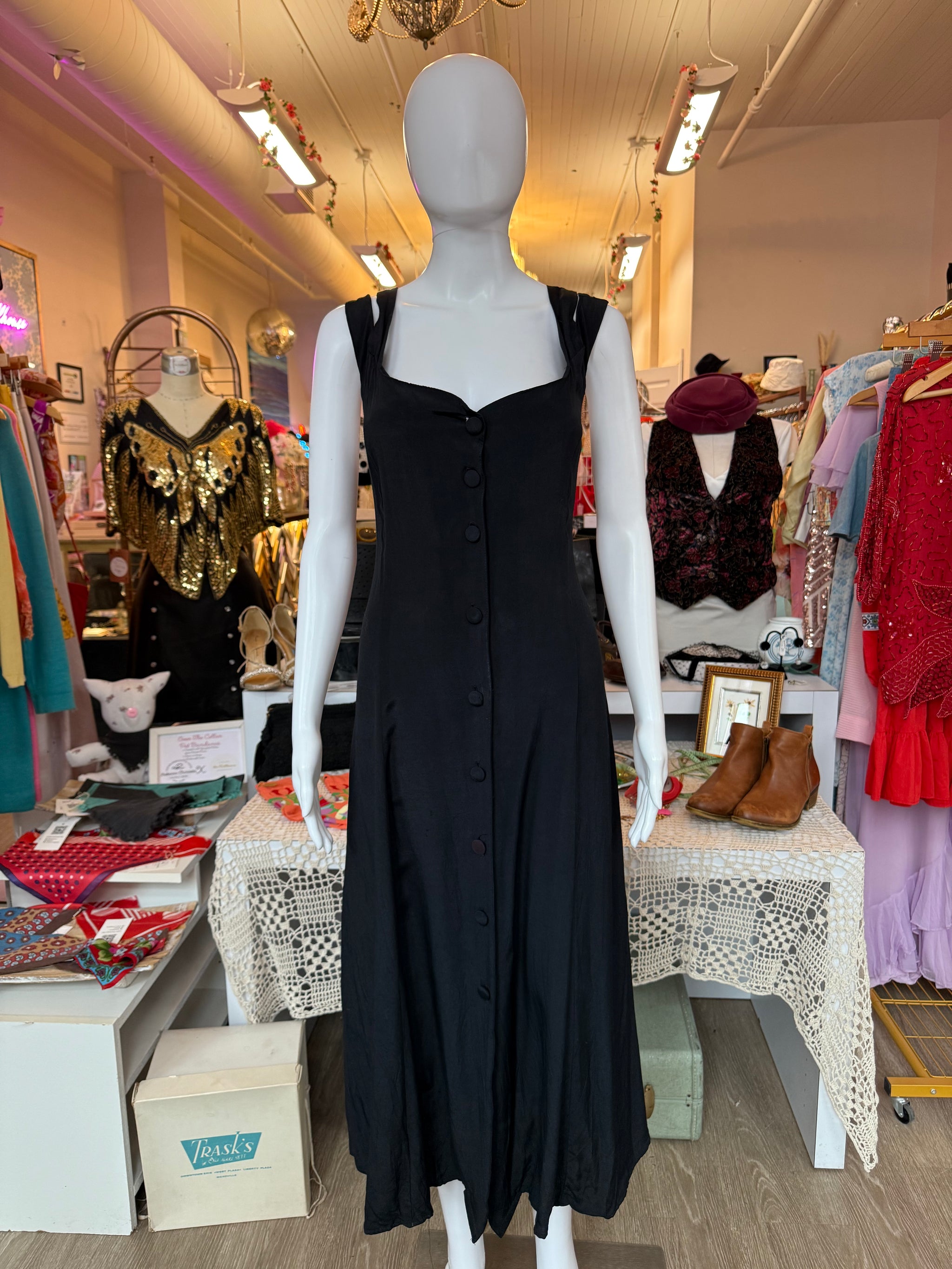 Black Button Up Dress Black Button Up Dress