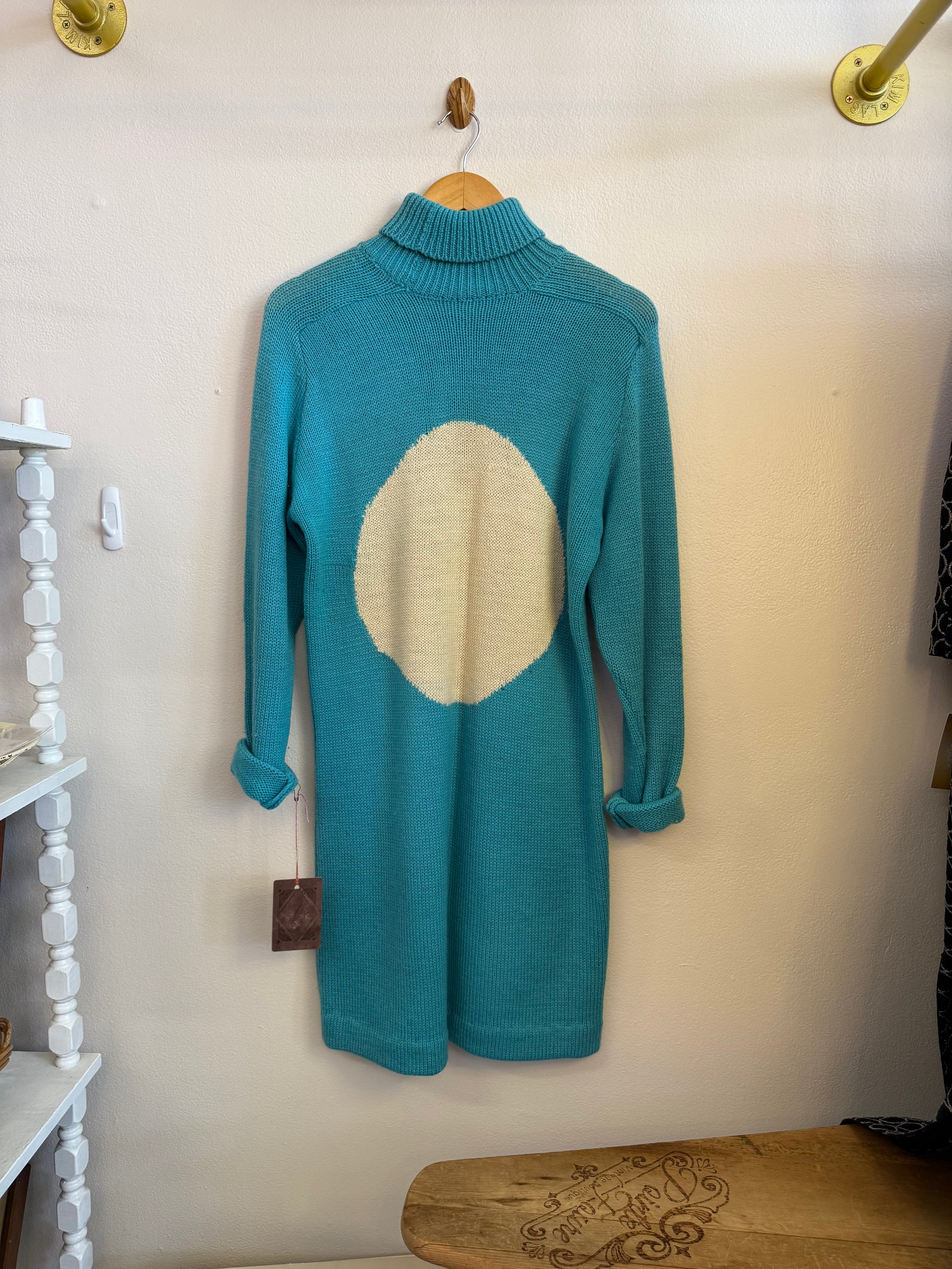 Ocean Blue Knit Sweater Dress Ocean Blue Knit Sweater Dress